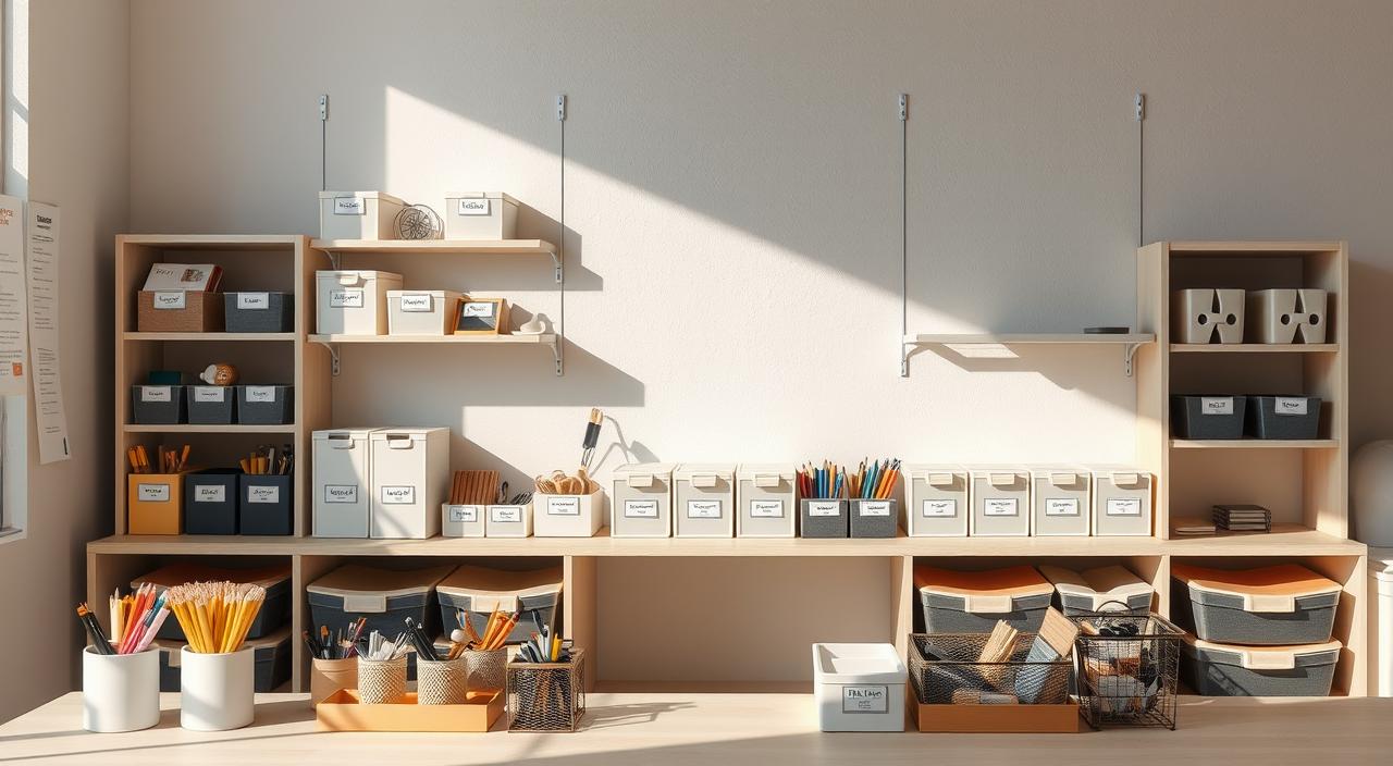 Dicas para Criar um Sistema de Organização Visual com Etiquetas